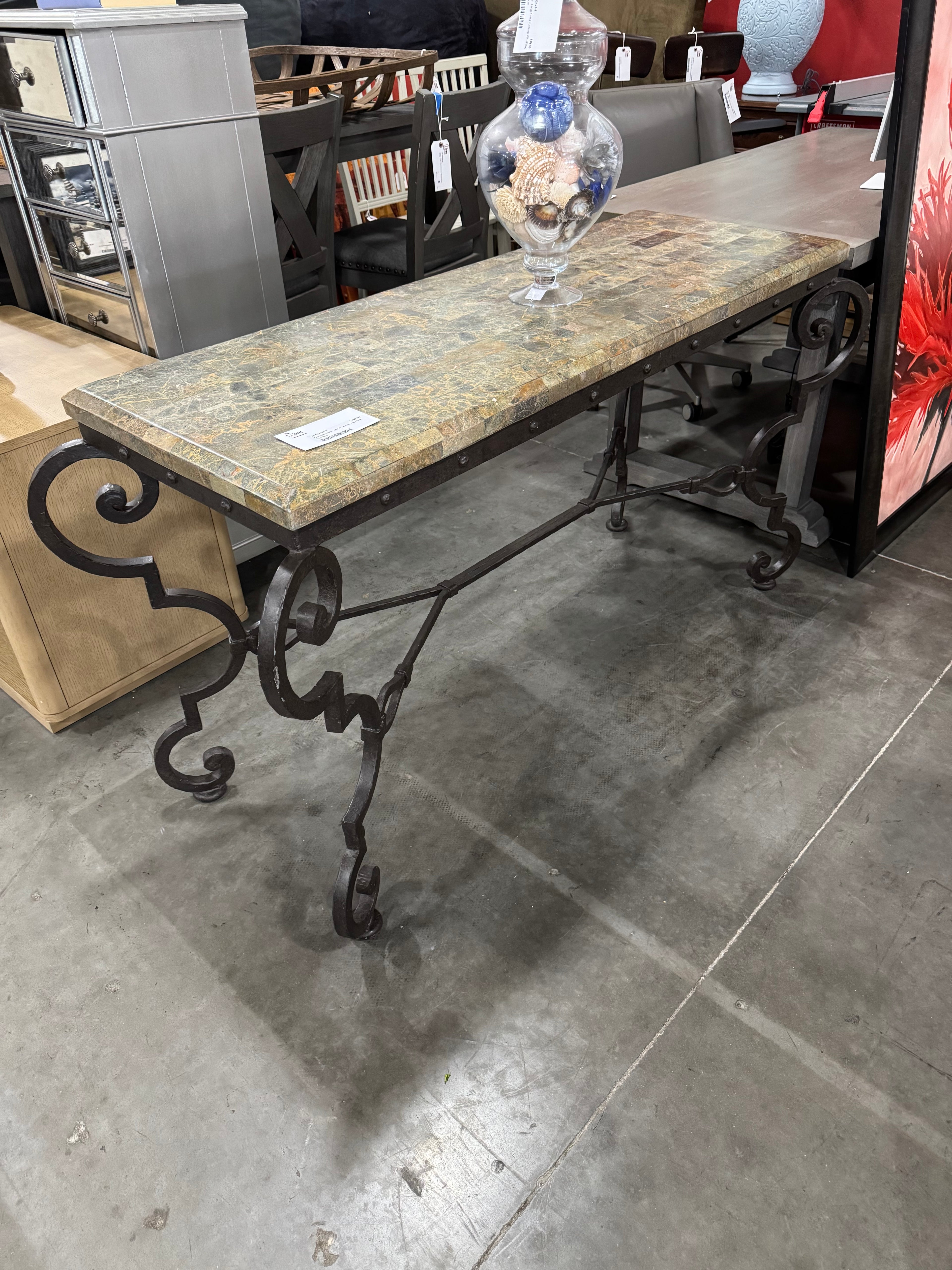 Iron/Stone Console