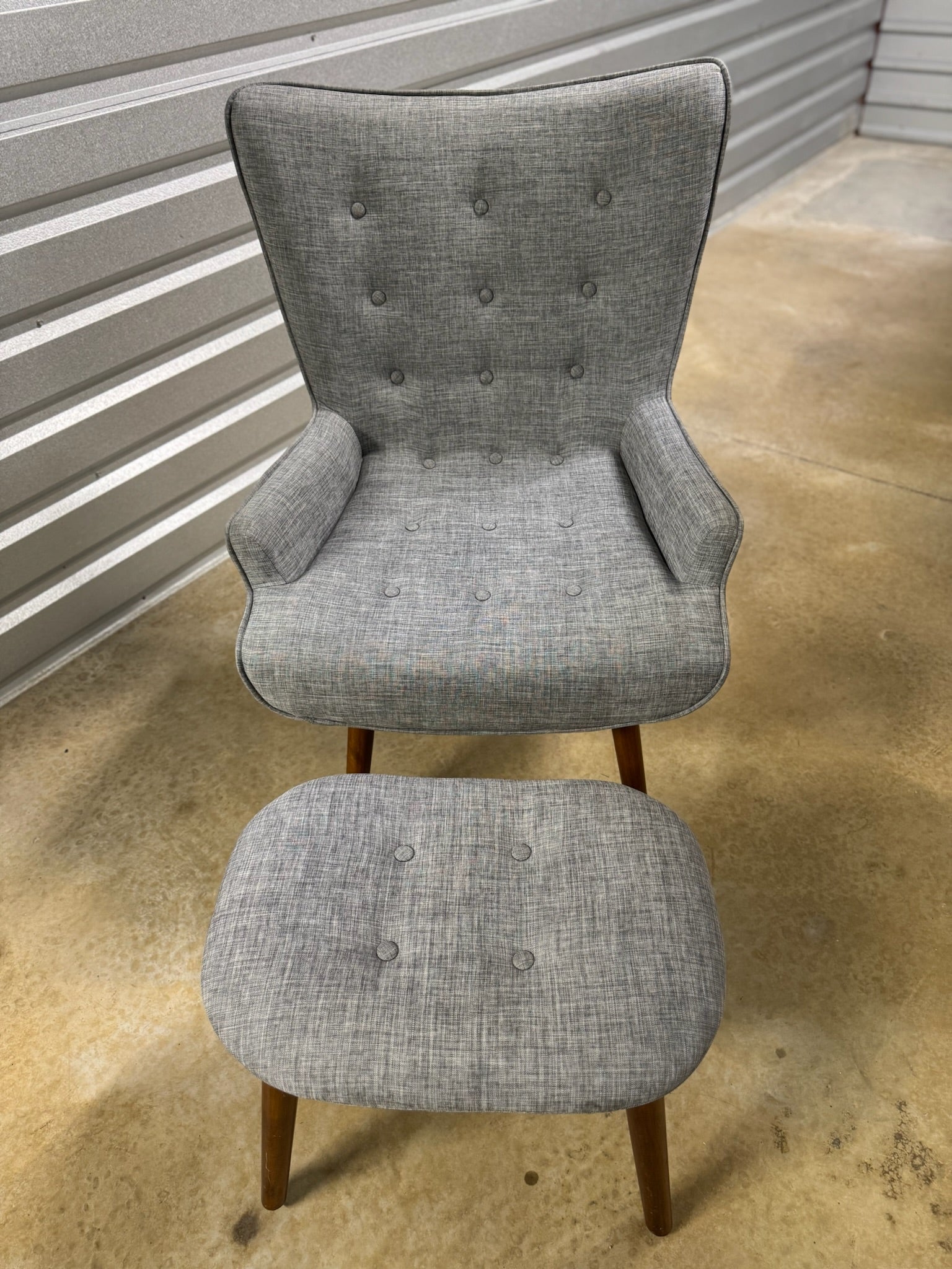Chair & Ottoman