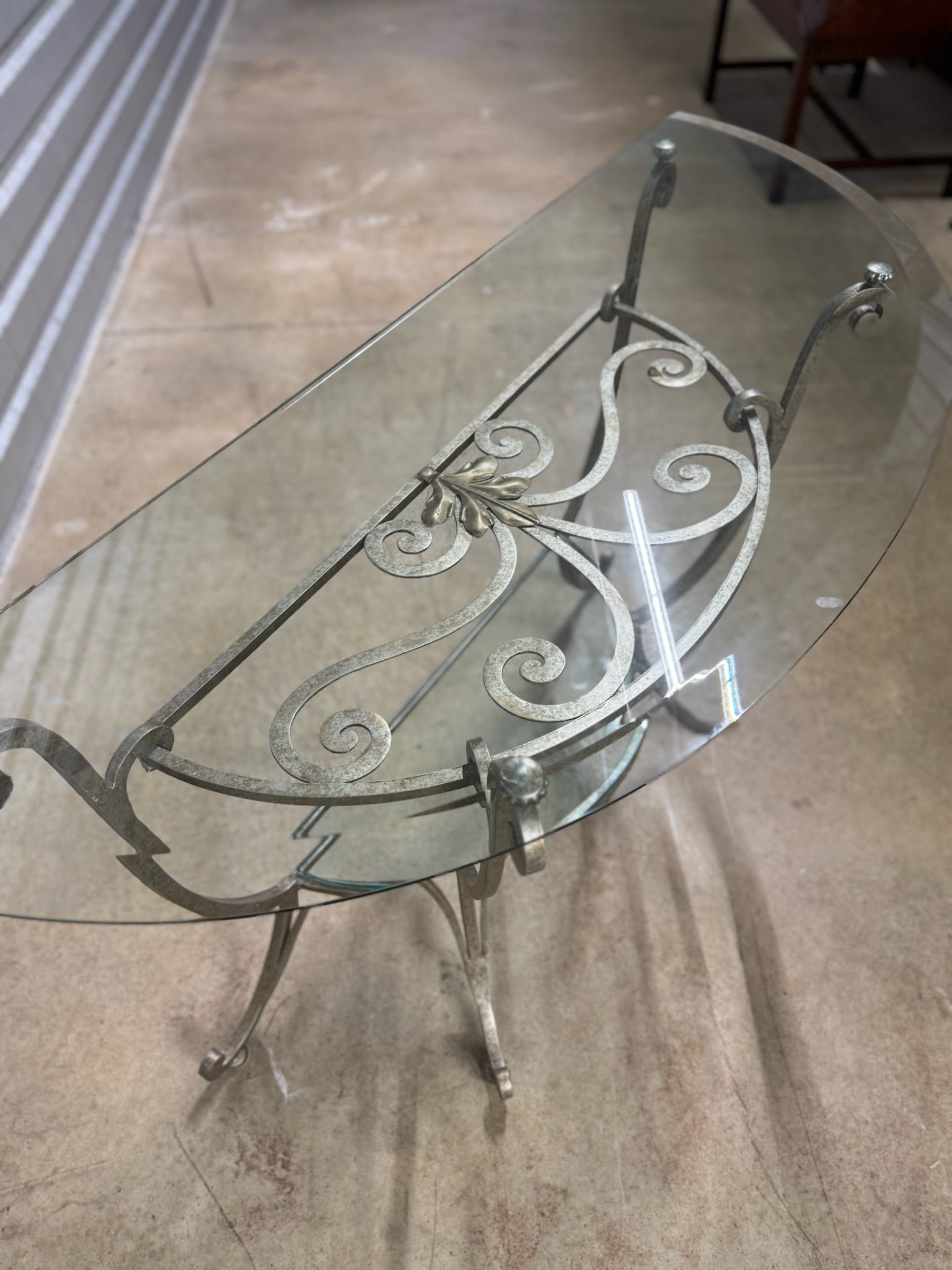 Demilune Console