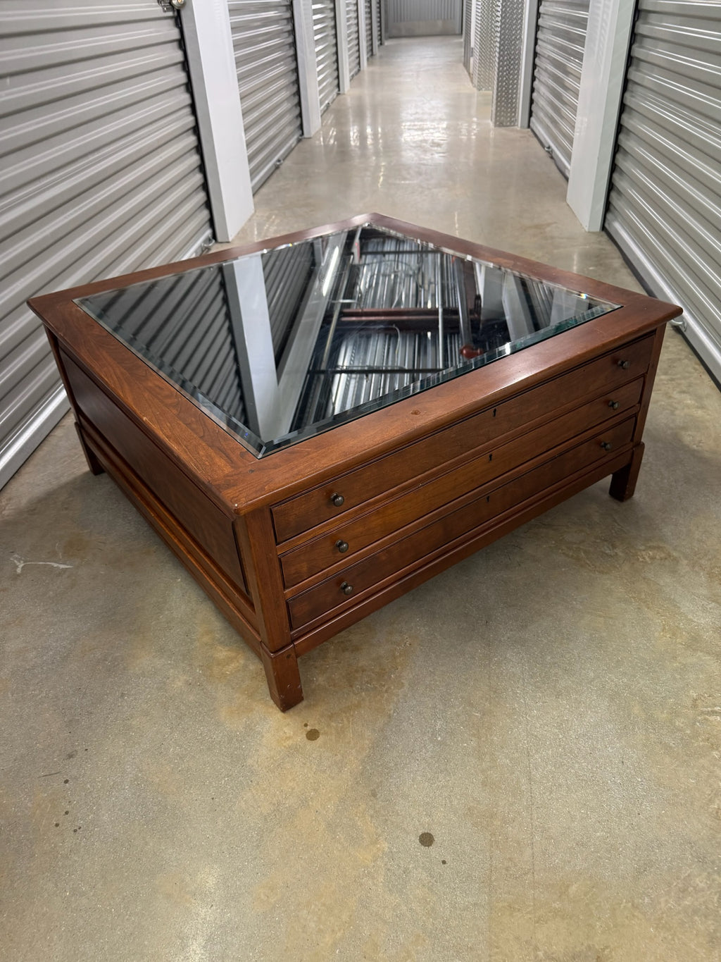 Curio Display Cocktail Table