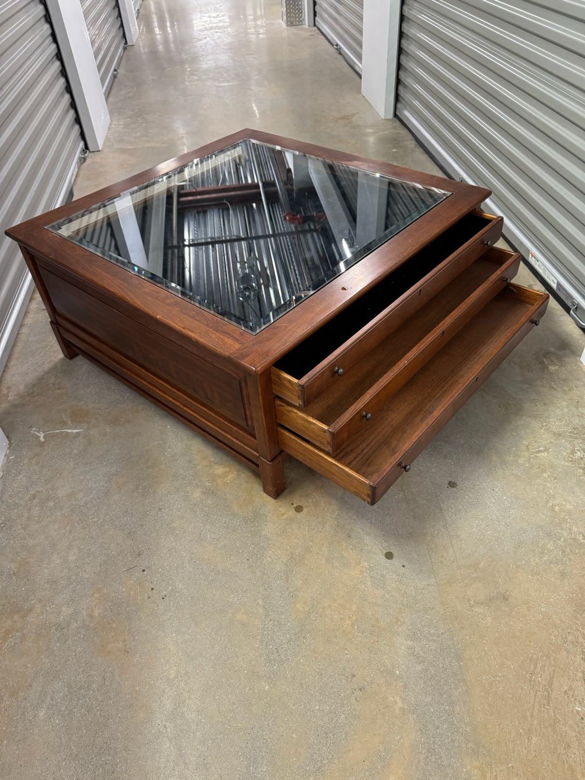 Curio Display Cocktail Table