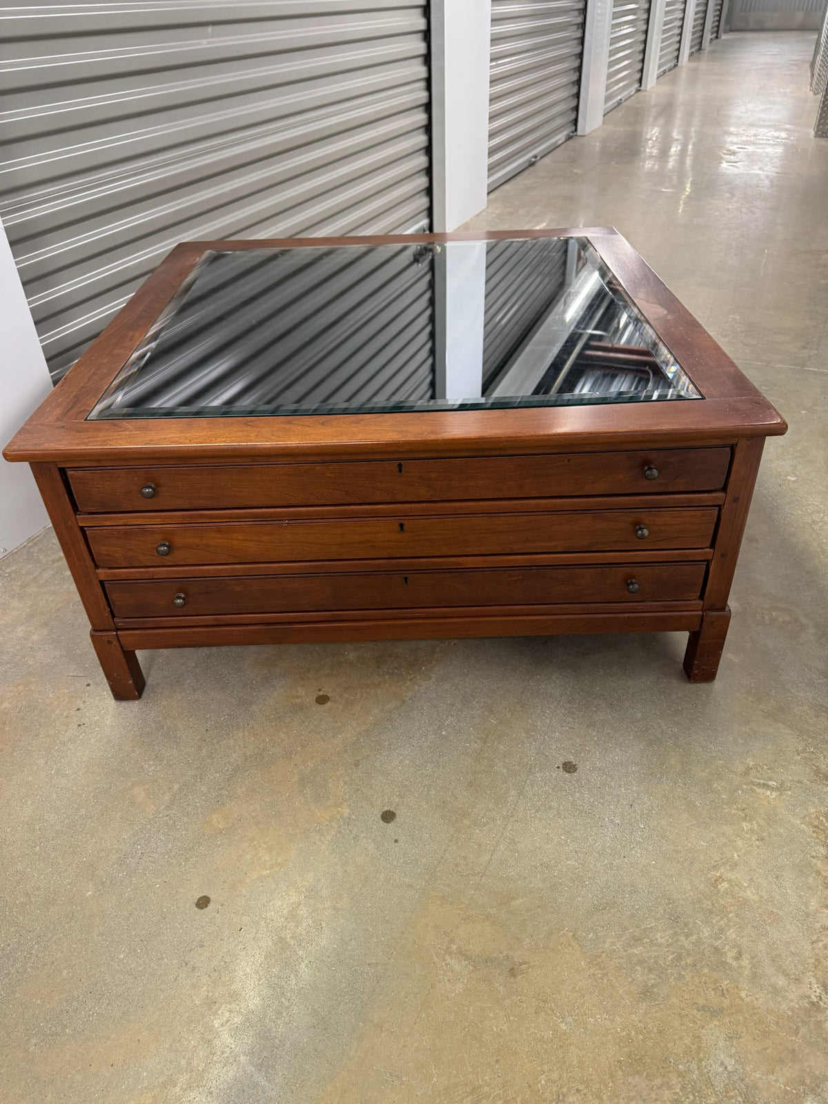 Curio Display Cocktail Table