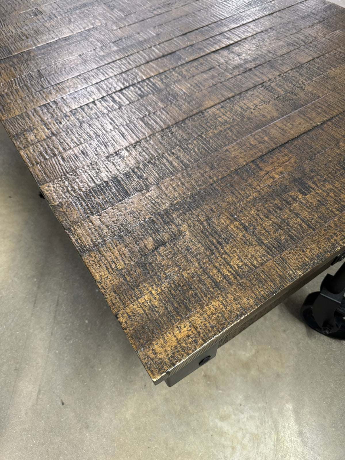 Industrial Cart Cocktail Table