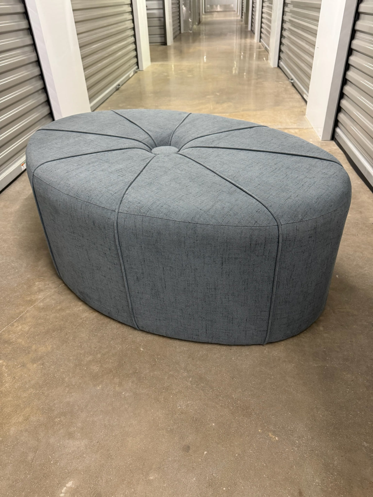 Oval Ottoman