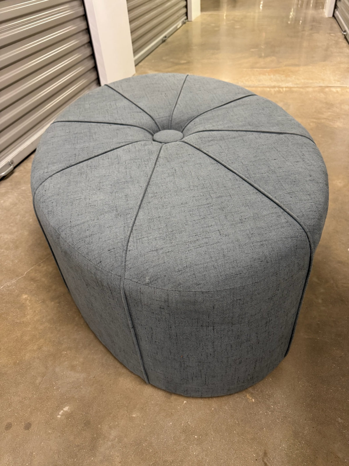 Oval Ottoman