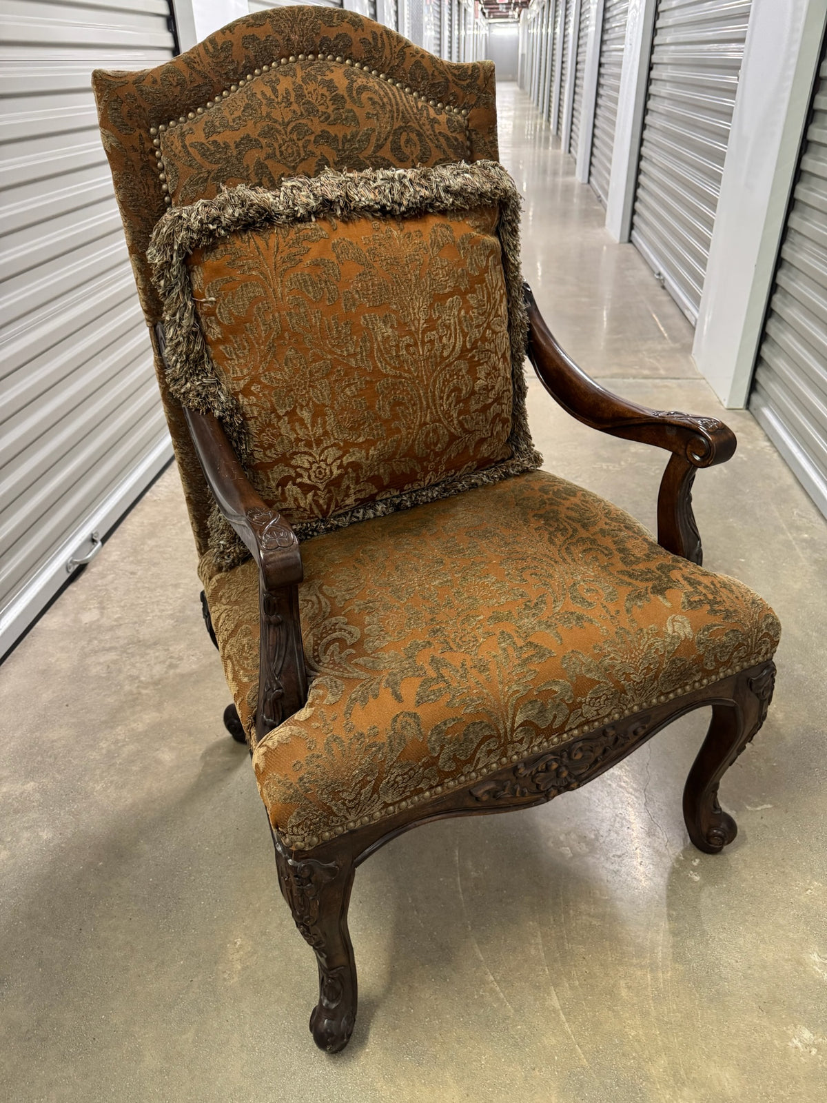 Carved Accent Chair