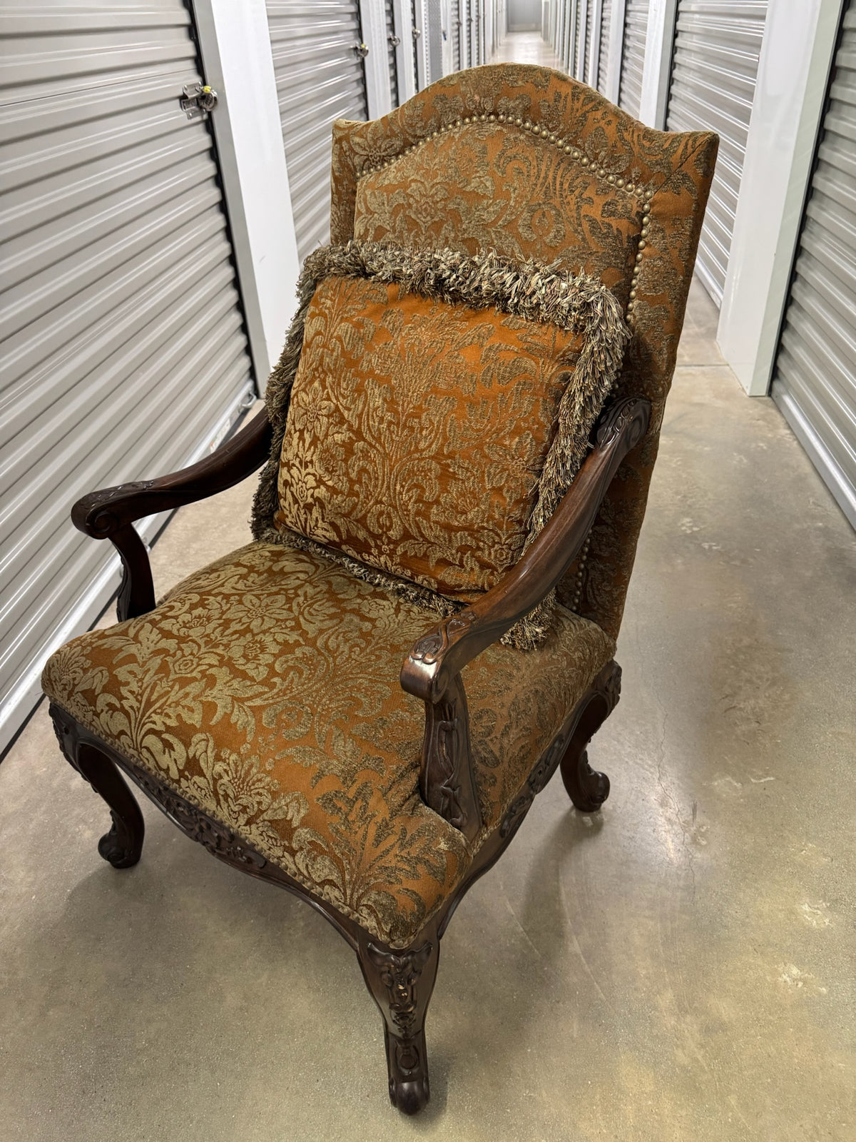 Carved Accent Chair