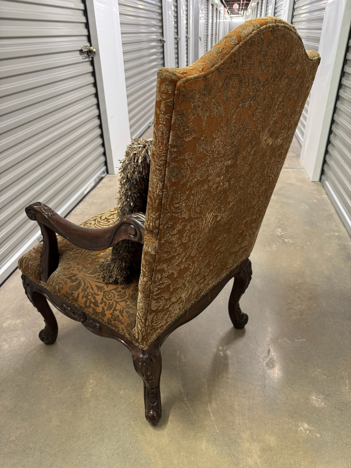 Carved Accent Chair