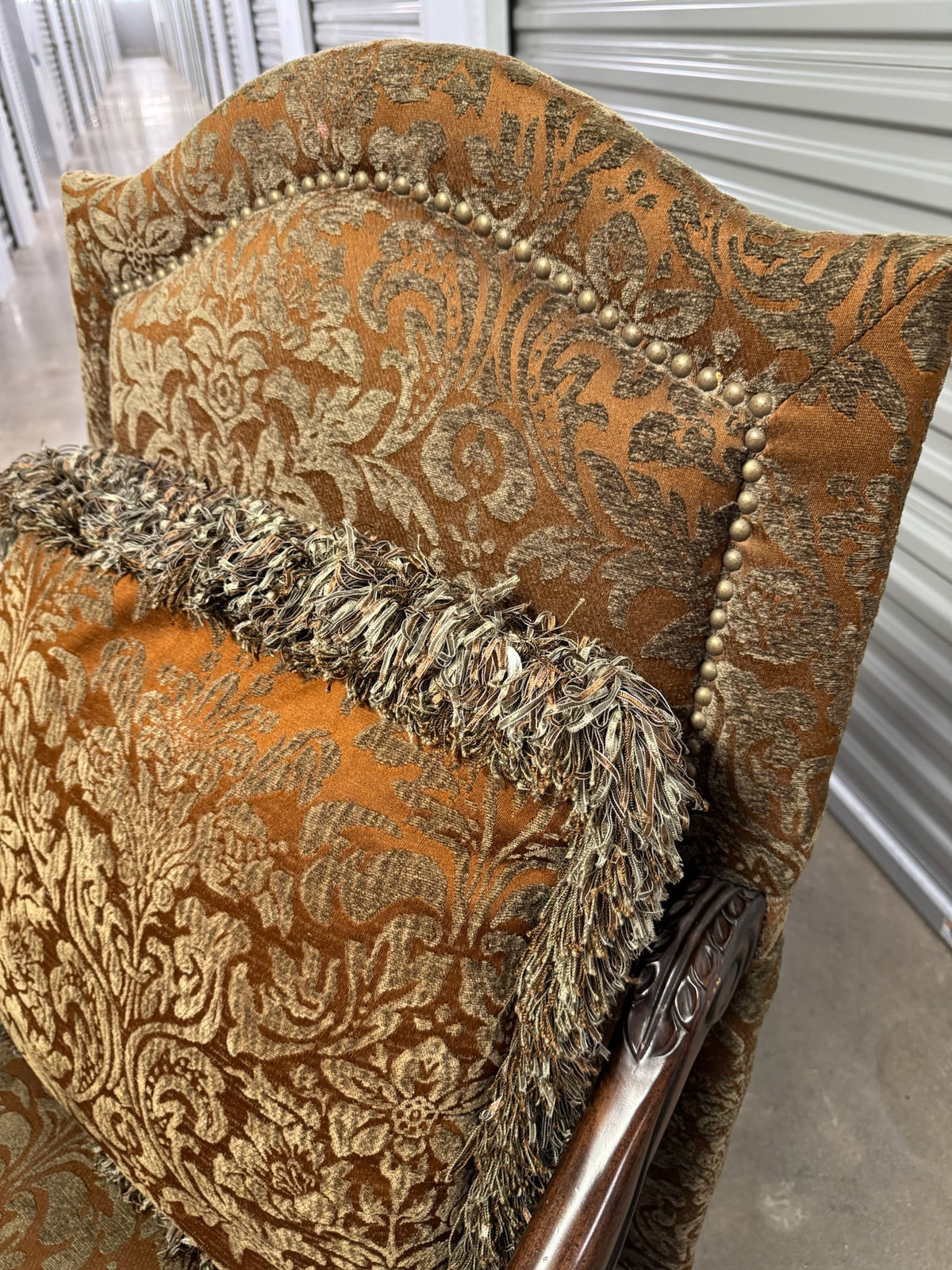 Carved Accent Chair