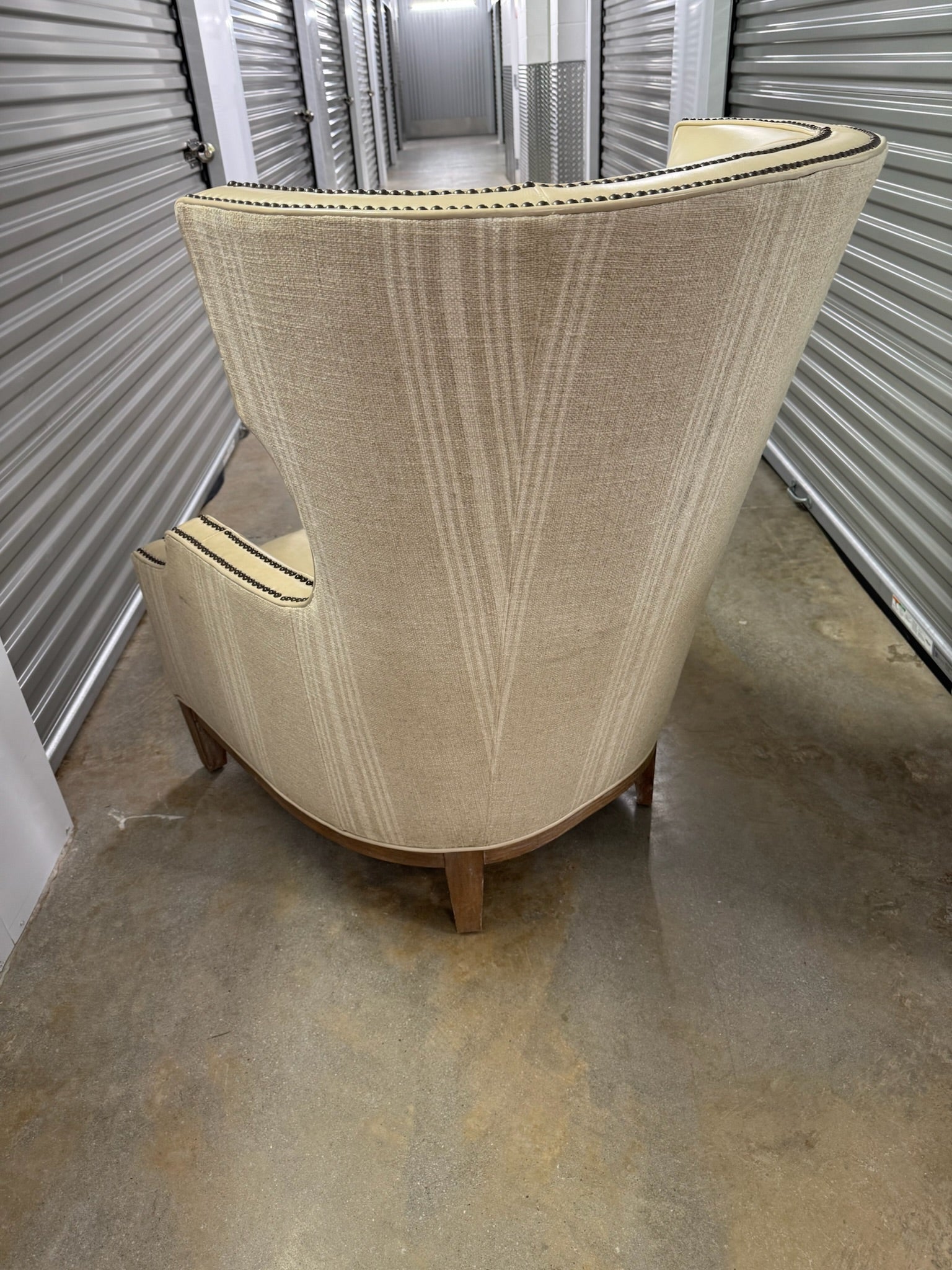 Leather Wing Chair