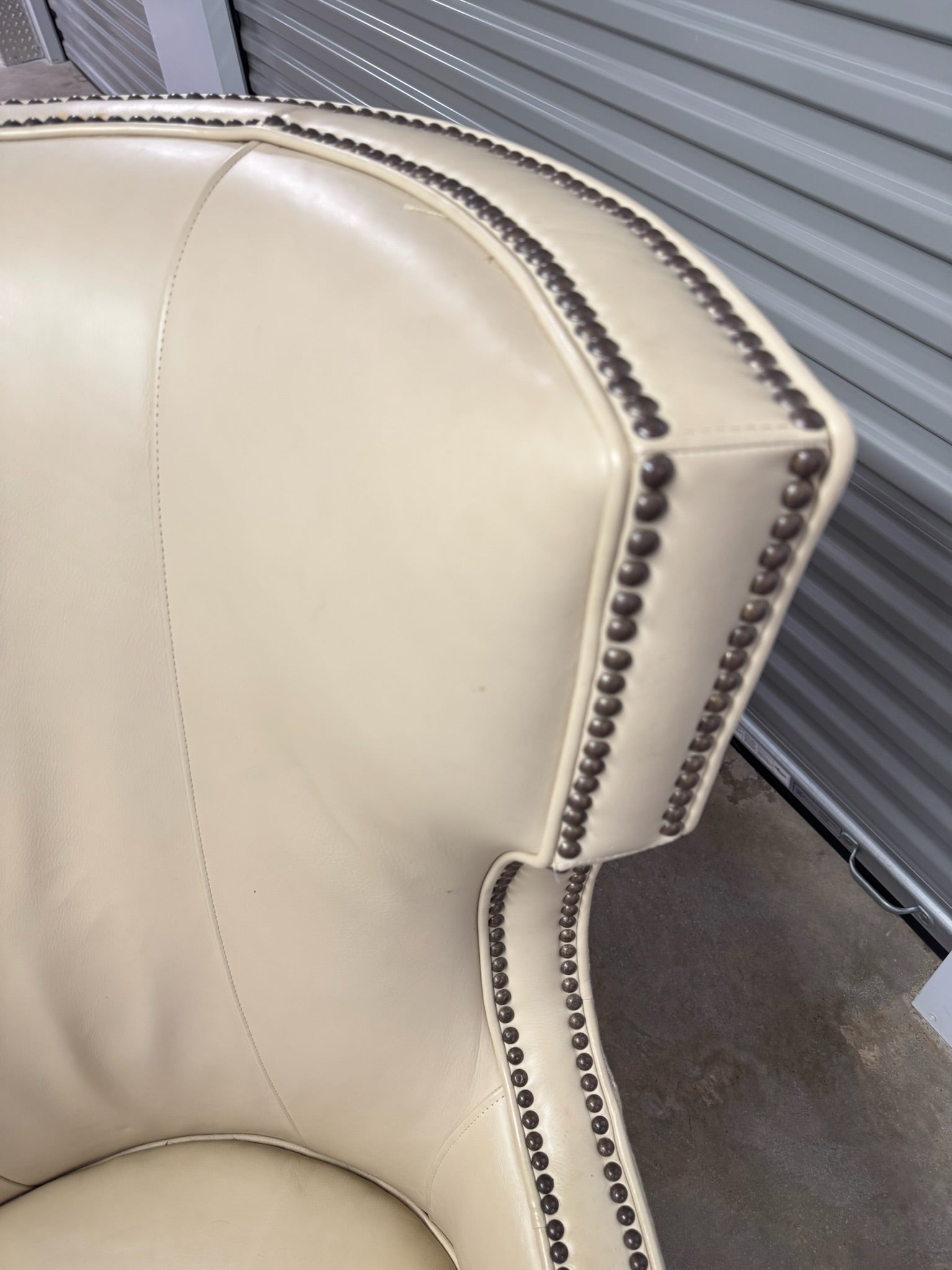 Leather Wing Chair